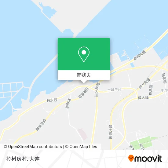 拉树房村地图