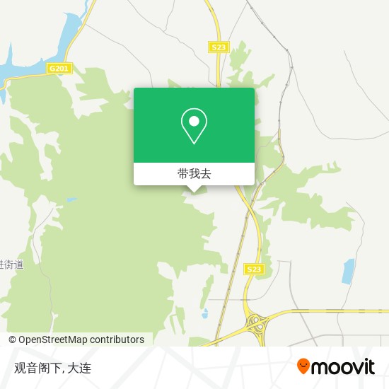 观音阁下地图