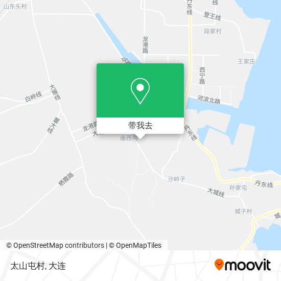 太山屯村地图
