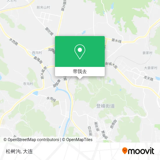 松树沟地图