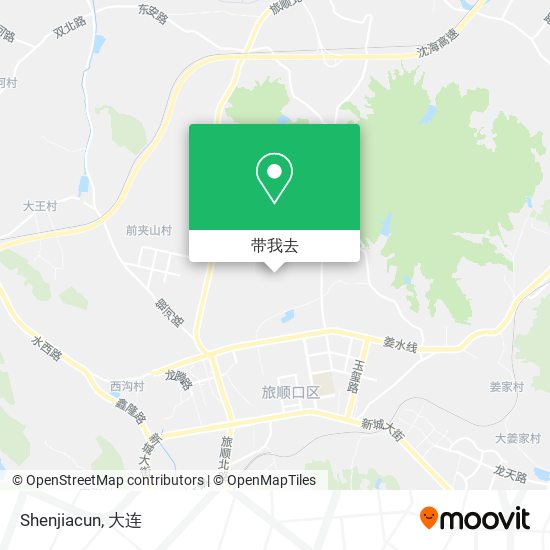 Shenjiacun地图