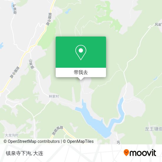 镇泉寺下沟地图