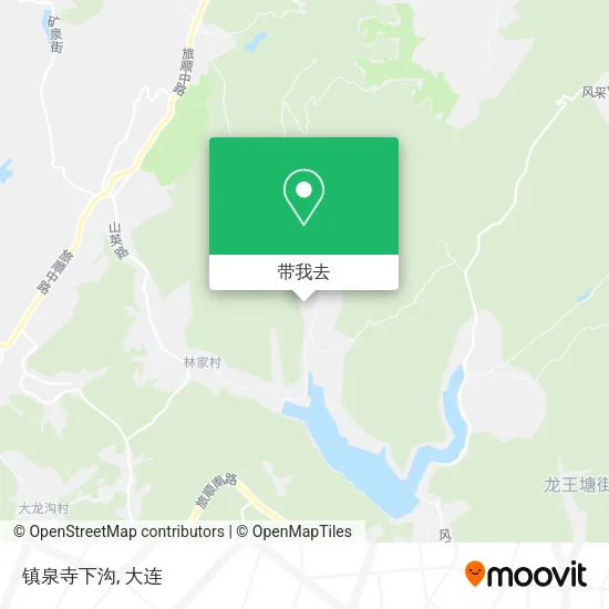 镇泉寺下沟地图