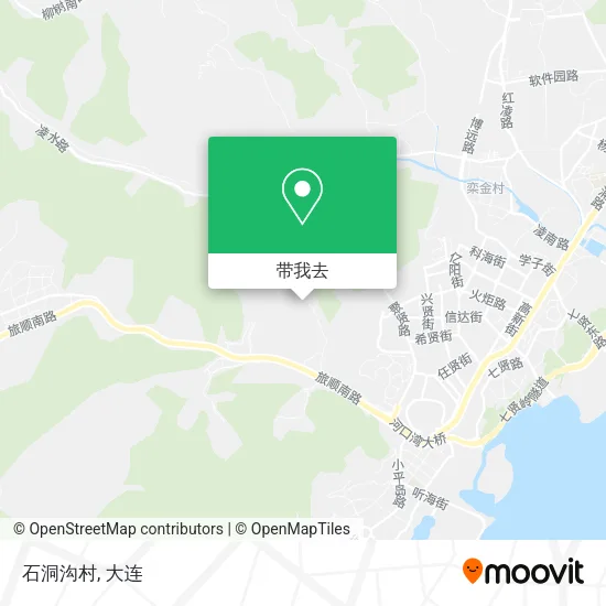 石洞沟村地图