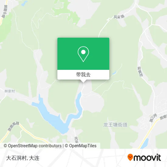 大石洞村地图