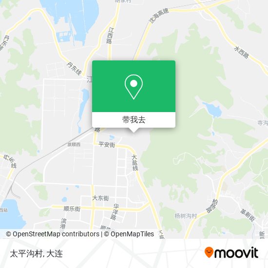 太平沟村地图
