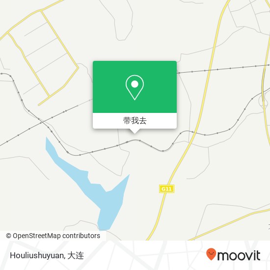 Houliushuyuan地图