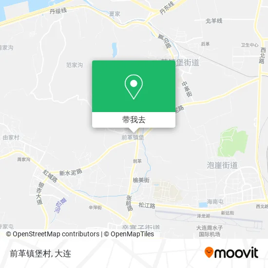 前革镇堡村地图