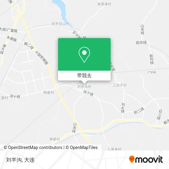 刘半沟地图