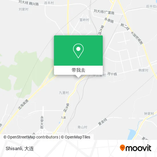 Shisanli地图