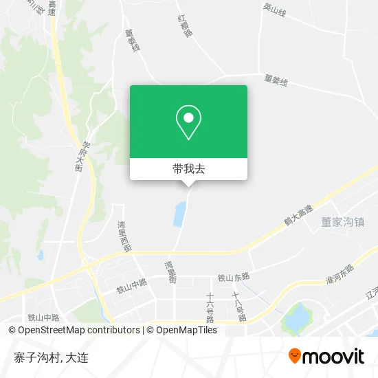 寨子沟村地图