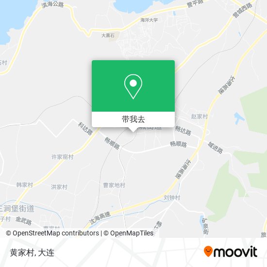 黄家村地图