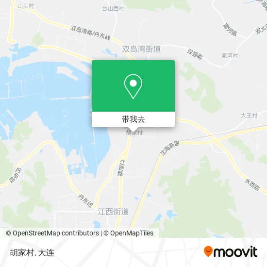 胡家村地图