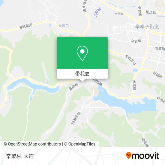棠梨村地图