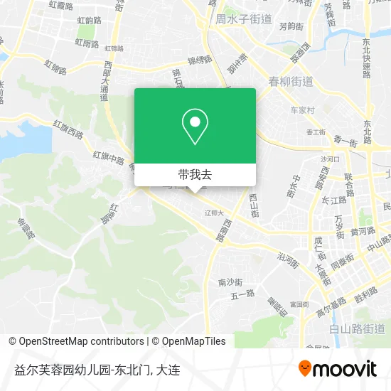 益尔芙蓉园幼儿园-东北门地图