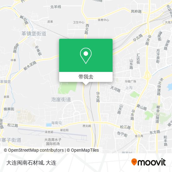 大连闽南石材城地图