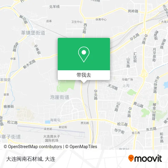 大连闽南石材城地图