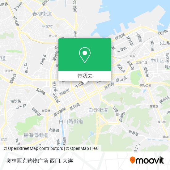 奥林匹克购物广场-西门地图