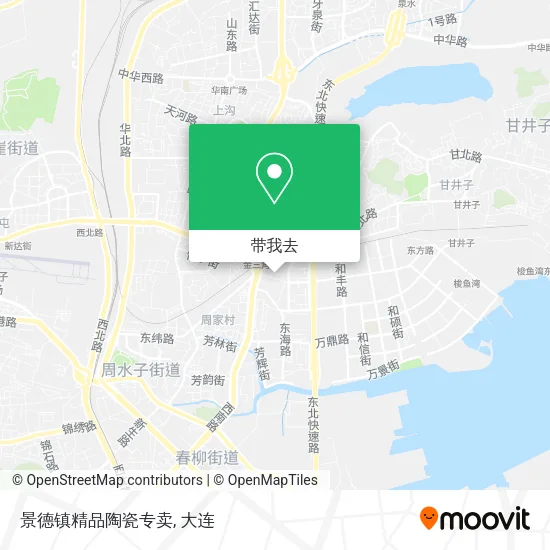 景德镇精品陶瓷专卖地图