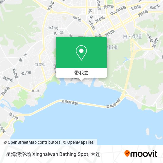 星海湾浴场 Xinghaiwan Bathing Spot地图
