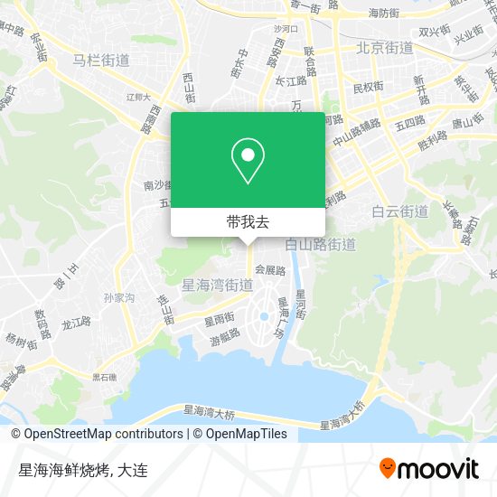 星海海鲜烧烤地图