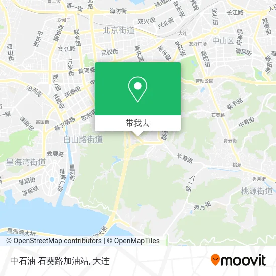 中石油 石葵路加油站地图