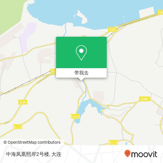 中海凤凰熙岸2号楼地图
