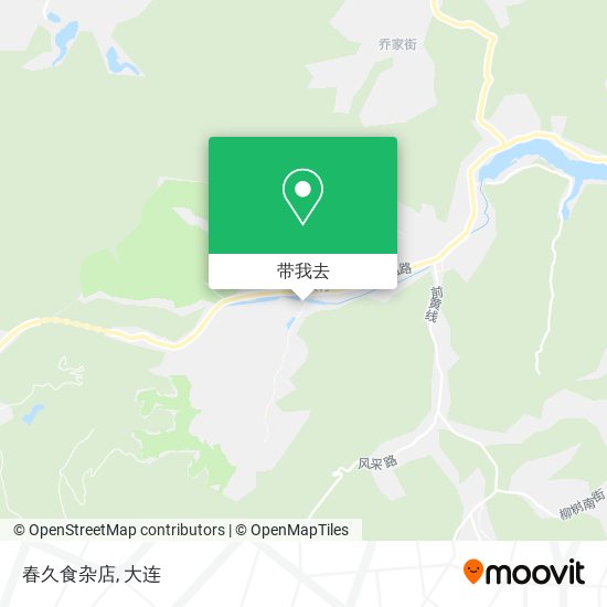 春久食杂店地图