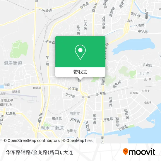 华东路辅路/金龙路(路口)地图