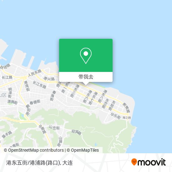 港东五街/港浦路(路口)地图