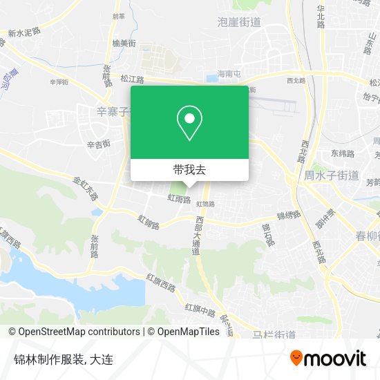 锦林制作服装地图