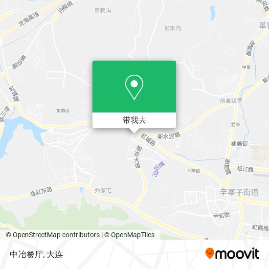 中冶餐厅地图