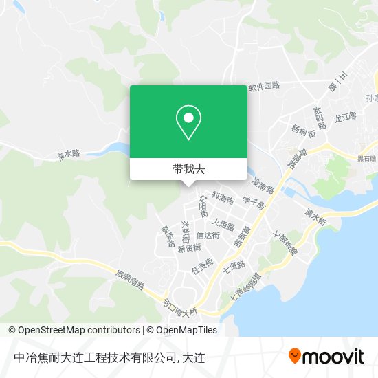 中冶焦耐大连工程技术有限公司地图