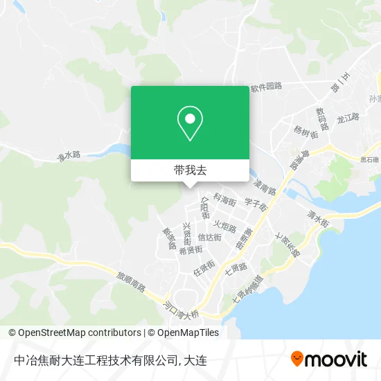 中冶焦耐大连工程技术有限公司地图