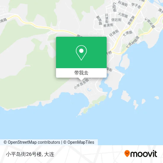小平岛街26号楼地图