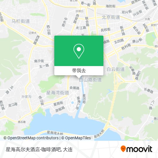 星海高尔夫酒店-咖啡酒吧地图