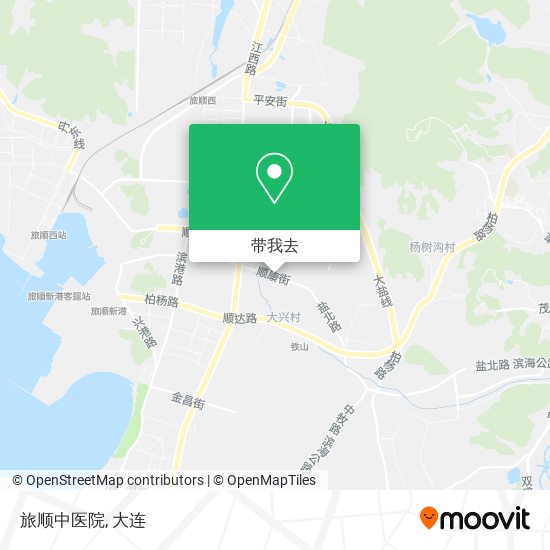 旅顺中医院地图