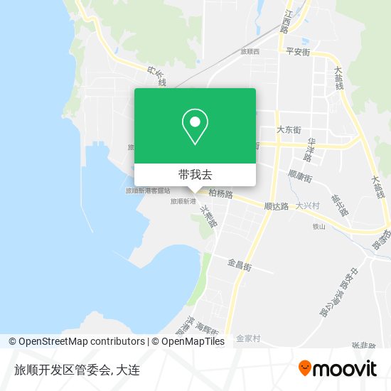 旅顺开发区管委会地图