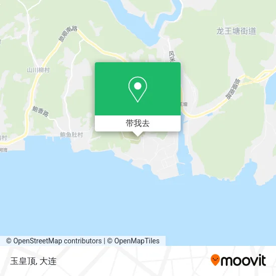 玉皇顶地图