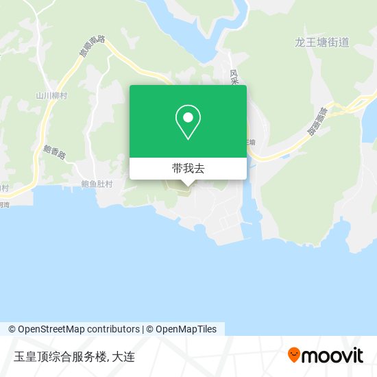 玉皇顶综合服务楼地图