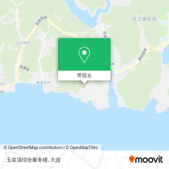 玉皇顶综合服务楼地图