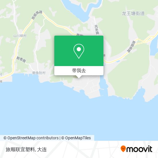 旅顺联宜塑料地图