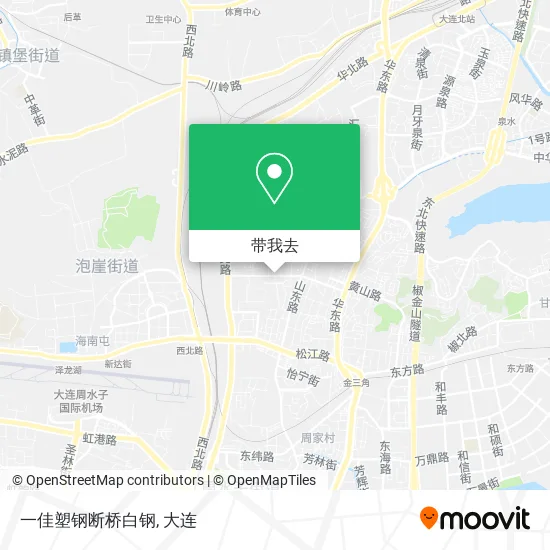 一佳塑钢断桥白钢地图