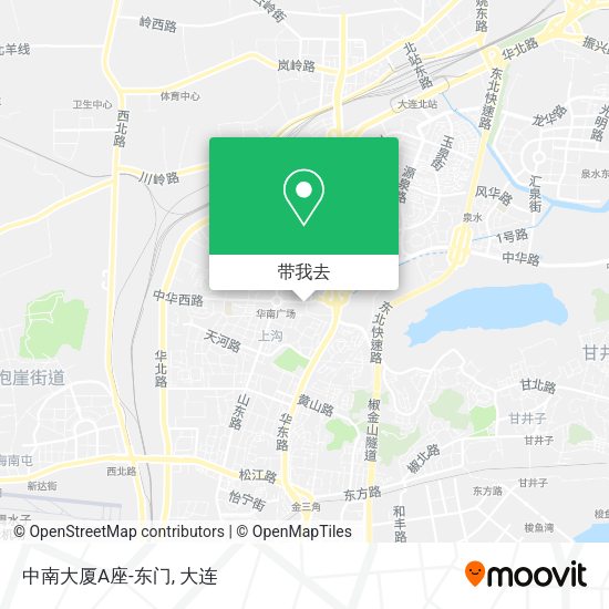 中南大厦A座-东门地图