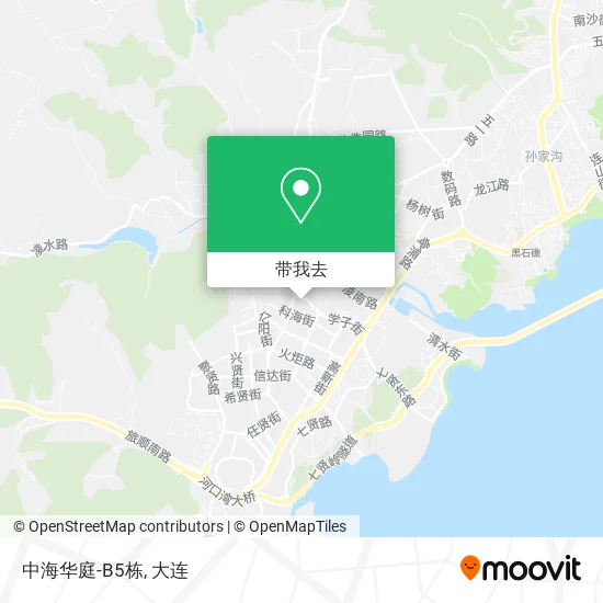 中海华庭-B5栋地图