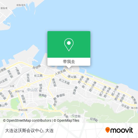 大连达沃斯会议中心地图
