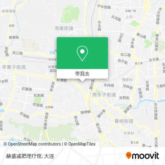 赫盛减肥理疗馆地图