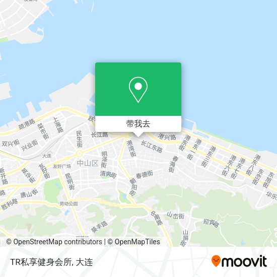 TR私享健身会所地图
