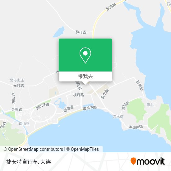 捷安特自行车地图