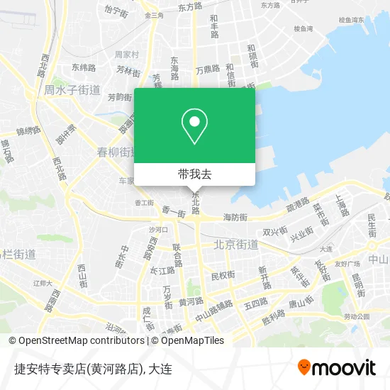 捷安特专卖店(黄河路店)地图